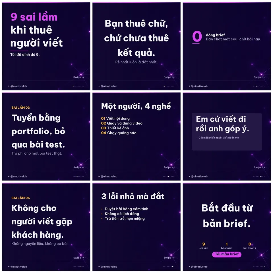 recap-plum — bộ demo 9 slide dựng bằng skill